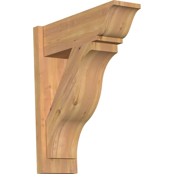 Ekena Millwork Funston Smooth Traditional Outlooker, Western Red Cedar, 7 1/2"W x 22"D x 26"H OUT08X22X26FST01SWR - main